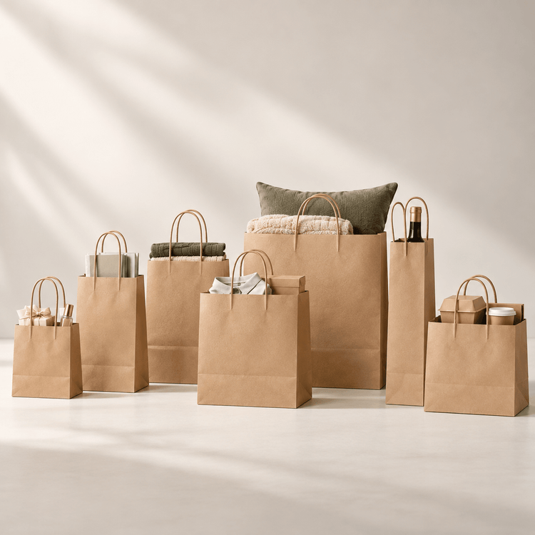 Quelle taille de sac papier kraft choisir ? - FaciPack