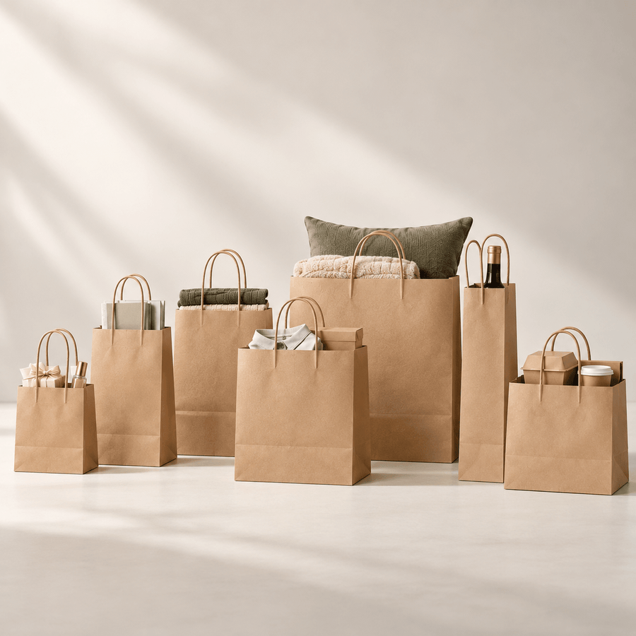 Quelle taille de sac papier kraft choisir ? - FaciPack
