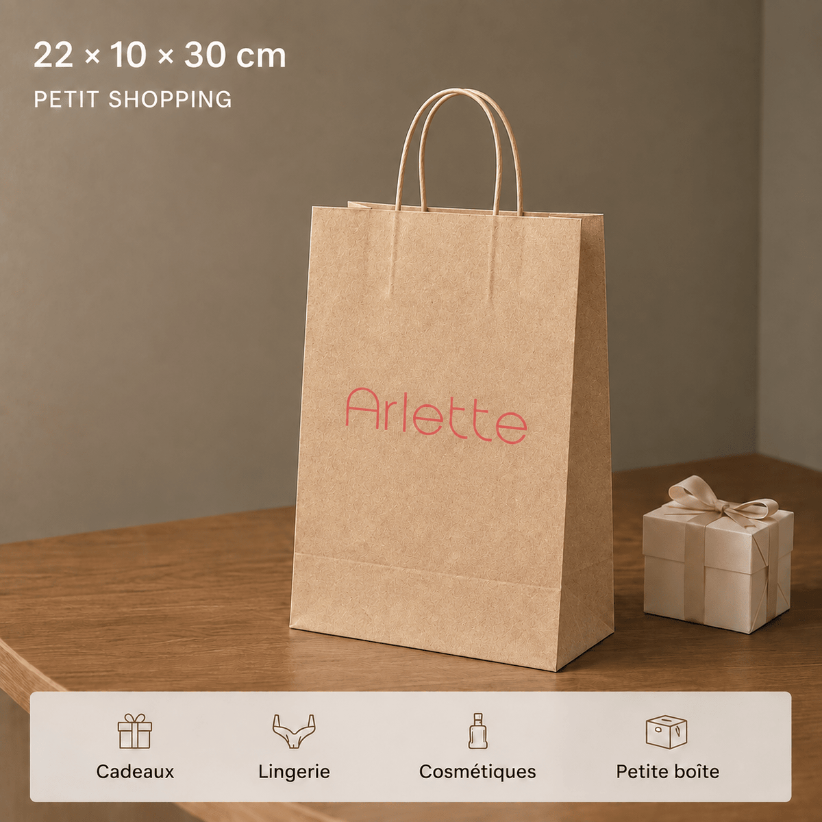 Sacs classiques Kraft Brun - FaciPack