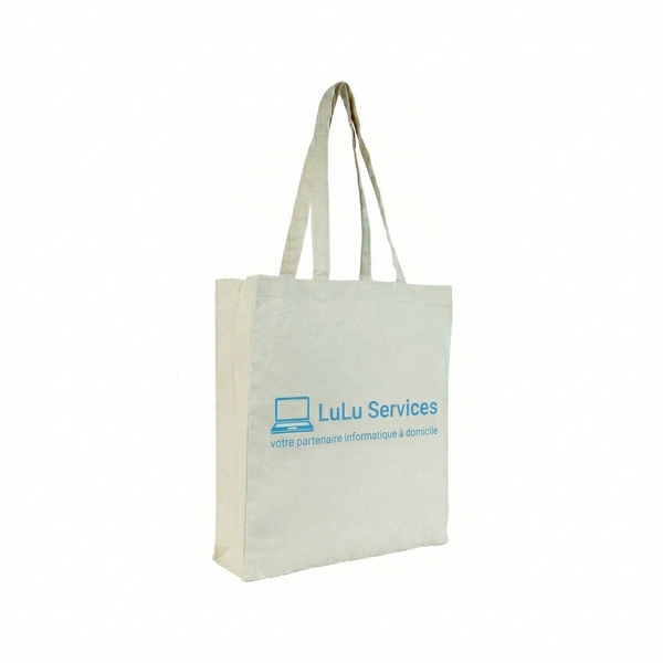 Tote Bag avec soufflets - 180 gr