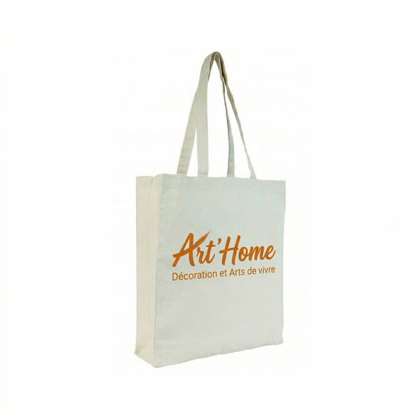 Tote Bag avec soufflets - 160 gr