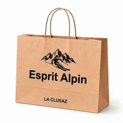 Sac kraft brun personnalisé