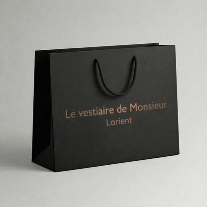 Sac luxe XXL grand format horizontal marquage a chaud avec logo