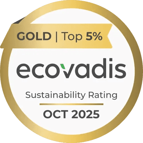 EcoVadis Gold - Top 5%